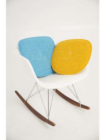 Eco felt seat cushion suitable for Vitra Eames Armchair - DAW, DAR, DAX, RAR