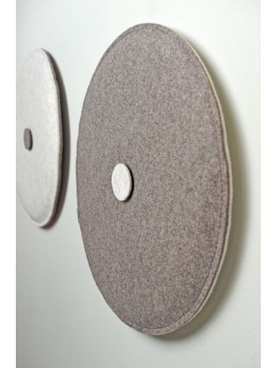 Eco felt wallpad 40cm round with dot