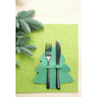 Filz Weihnachtsbaum Bestecktasche