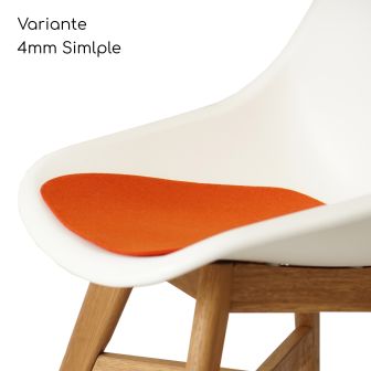 Eco felt seat cushion suitable for Ikea Fanbyn with armrest