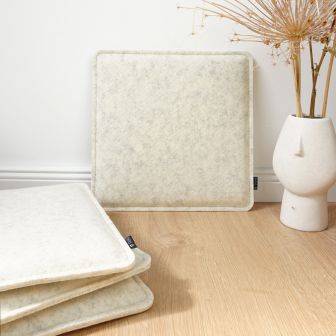 Eco felt seat cushion universal square 32x32cm 