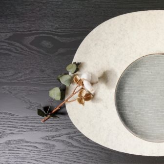 Tischset oval