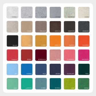 Eco felt seat cushion suitable for Arper Catifa 53 chair