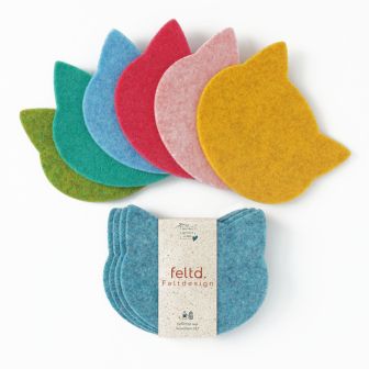 Untersetzer Filz Katze