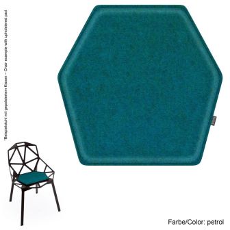 Eco Filz Kissen geeignet für Magis Chair One - optional mit Klett