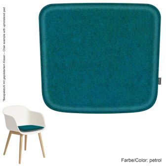 Eco Filz Sitzkissen geeignet für Muuto Fiber Armchair