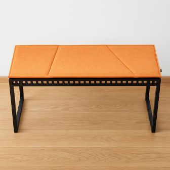 Bankauflage nach Maß - gepolstert - Comfort - mit 2 Steppnähten - Modell Kallos