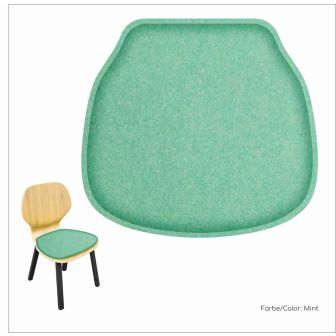 Eco felt seat cushion suitable for THonet Model 214