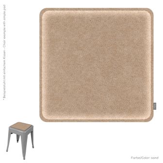 Eco Filz Sitzkissen geeignet für Tolix Hocker