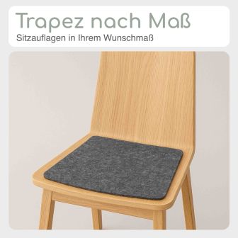 Stuhlauflage nach Maß Trapez
