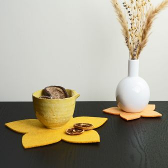Eco Filz Flower Dekoset aus 2