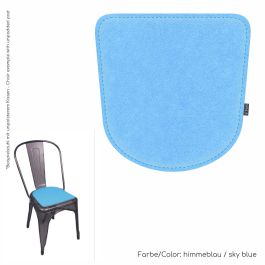 Eco Filz Sitzkissen geeignet fur Tolix Chaise A Stuhl