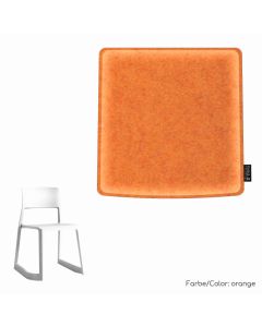 Eco Filz Kissen geeignet für Vitra TipTon Stuhl