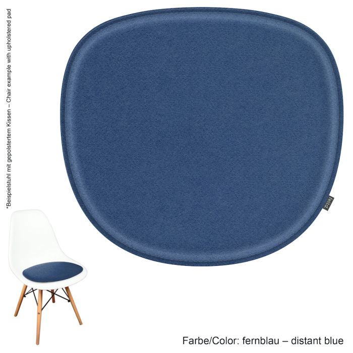 Felt seat pad for Eames Plastic Chair, Armchair, wool felt 5mm - werktat