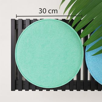 Eco Filz Sitzkissen universal rund Ø 30cm 