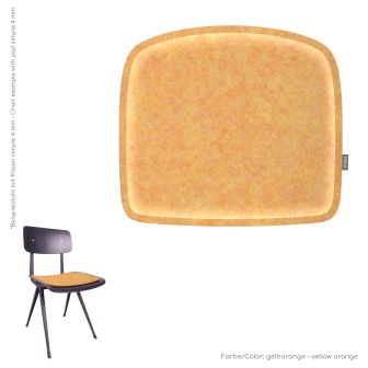 Eco felt cushion suitable for Hay Result Chair