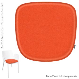 Eco felt seat cushion suitable for Kartell Piuma chair