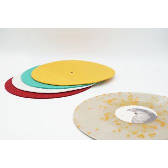4mm Eco Filz Plattenteller - Schallplatte - Plattentellerauflage 300mm