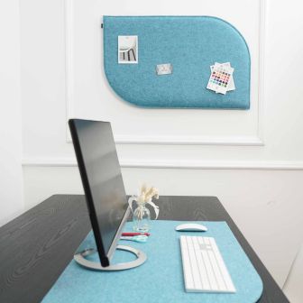Wall cushion with hooked and loop fastening - 50x80cm - The Wave