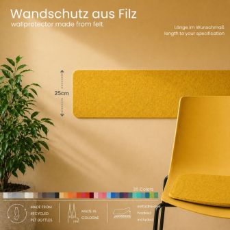 Filz Wandschutz Stuhlschutz