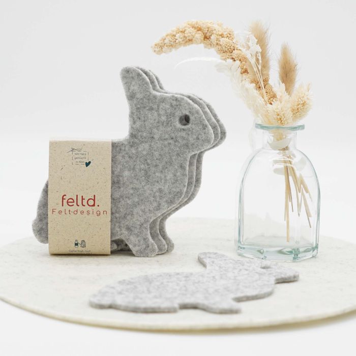 Glasuntersetzer Ostern Hase Glasuntersetzer Ostern Hase