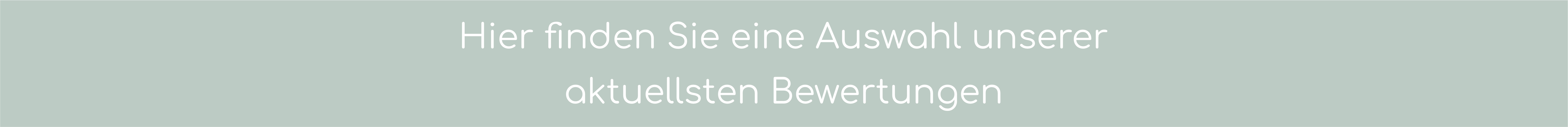 Bewertungen für unsere Filzauflagen