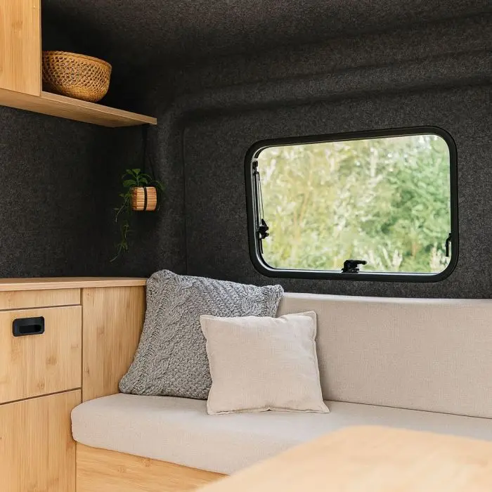 kissen für camper Deko-Kissen-Hülle »Happy Camper« main image 1