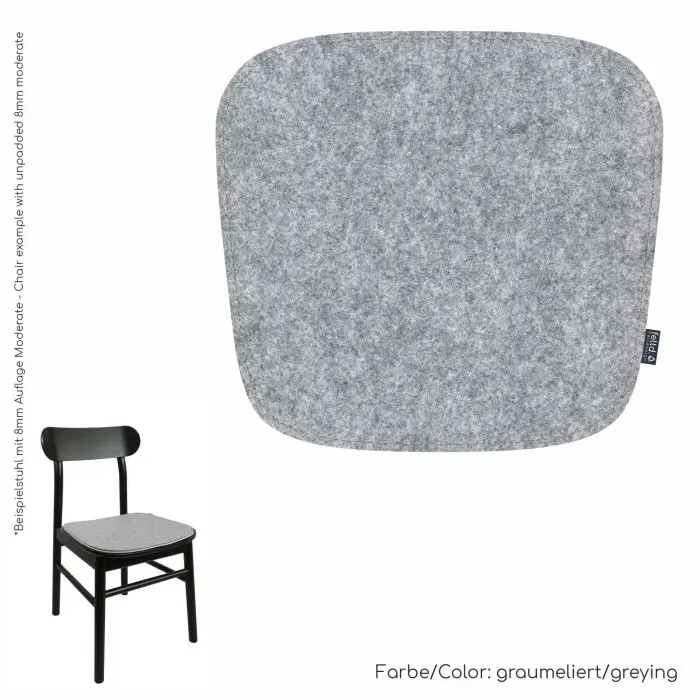 Feltd. eco FIlz Auflage geeignet für Ikea Rönninge Stuhl